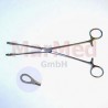 Dressing and sponge holding forceps Foerster (Ballenger),straight, 25 cm, 1 pc