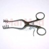 Wundsperrer Weitlaner, 13 cm, 3:4 Zähne,stumpf