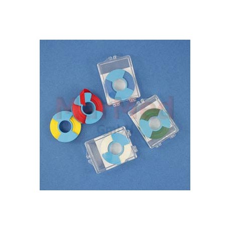 Páska samolepicí na označení nástrojů MEDI-I-TAPE, bílá, role 6,5 mm x 7,6 m v dóze z plastu, nesterilní