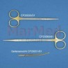 Präparierschere Metzenbaum 14,5 cm, TC, gebogen, stumpf/stumpf, Aesculap BC261, Premium-Qualität