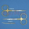 Irisschere spitz/spitz, TC, 11,5 cm, gerade, Premium-Qualität