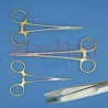 Hegar-Olsen needle holder, 14,5 cm, TC, with scissors, Aesculap BM128, premium quality