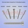 Cortical screw ? 1,5 x 20 mm, 5 pcs., inner hexagon, blister package