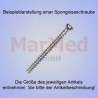 Šroub spongiozní, ? 3,5 x 55 mm, balení po 5 ks, vnitřní šestihran