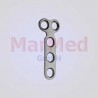 Mini T-plate for screws 2,7 mm, 2 DC- holes in head, 3 DC-holes in shank, 1 pc