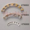 Mini acetabulum-plate, 4 holes, for screws 2,7/3,5 mm, 1 pc