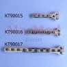 Buttress plate, 6 holes in shank, 2 holes in head, for screws 2,7/3,5 mm, lenght 75 mm, thickness 1,5 mm, 1 pc