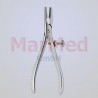 Extraction pliers for Kirschner wire, 13 cm