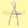 Bone holding forceps 15 cm, self- centering, with thread fixation