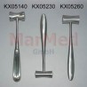 Kladívko Hajek, masivní ocel, 21,5 cm, ? hlavy 27 mm, 140 g