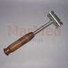 Mallet fig. 1, stainless steel solid 26,5 cm, 450 g