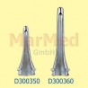 Heine slit metal speculum ? 6 x 65 mm, for use with the slit illumination head