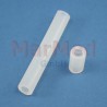 Suction tube, silicone, length 2,5 m, inner-? 8 mm, outer-? 14 mm, for use with suction pupms, transparent, food safe,