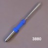Knife electrode 25 mm, straight, thin, shank ? 4 mm