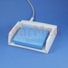 1-button footswitch, sturdy housing, for use with Emed ES 120