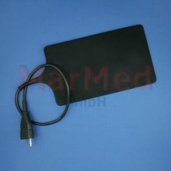 Elektroda neutrální gumová 260 x 150 mm, kabel 50 cm, kompatibilní s Erbe T-Serie