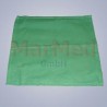 Surgical drape, approx. 80 x 85 cm, green, without slit, cotton
