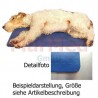 MarMed veterinary safety thermal mat acc. to Dr. Gensen, ca. 60 x 100 cm, incl. safety transformer, blue/grey, prevents
