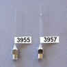 Lachrymal cannula, straight,0,6 x 30 mm luer lock (without olive tip)