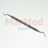 Explorer double ended one end rounded, one end double bent