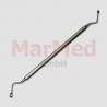 Bone curette (tooth/jaw) Hemingway Fig. 2 (medium), double ended
