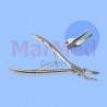 Bone rongeur Micro-Friedmann 140 mm, curved, for shortening of rodent teeth
