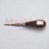 Zahnwurzelheber Bein, 2 mm, vorne rund