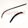 Dental suction cannula, ? 3mm, lenght 17 cm, curved, stainless steel