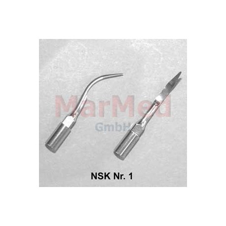 Náhradní koncovka pro ultrazvukové odstraňovače zubního kamene firem NSK a Satelec