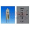 Světlo 22,8V/ 50W, 018566, patice G 6,35 (pro Hanaulux)