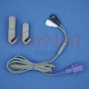 Replacement veterinary sensor for pulse oximeter Nellcor NPB-40 with 2 clips