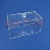 Anaesthetising chamber for small species size ca. 300 x 150 x 160 mm, made of acrylic glass, removable cover, 2 standard