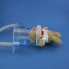 Head and nose chamber according to Dr. Gensen, size 3 (? 100 mm), with cut-to-size disposable head cuff made of latex, incl. 3