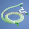 Anesthesia co-axial tubing system (tube within a tube), rotatable tubing connector, variable expiration hose, length 1,6 m,