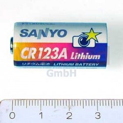 Baterie litium, CR 123, 1 kus