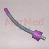 Safety filling pipe for isoflurane
