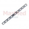 Knochenplatte für 4,5 mm Corticalisschrauben, 9 Löcher, Breite 12 mm, Länge 151 mm, Dicke 3,8 mm, Spann-Gleitlöcher