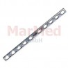 Bone plate for 4,5 mm corticalis screws, 10 holes, width 12 mm, length 167 mm, thickness 3,8 mm, DC-holes