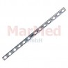 Knochenplatte für 4,5 mm Corticalisschrauben, 13 Löcher, Breite 12 mm, Länge 215 mm, Dicke 3,8 mm, Spann-Gleitlöcher