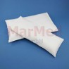 Sand bag, 10 x 25 cm, weight 0,7 kg, positioning aid during operation and x-ray examination, cover white artifical leather,