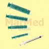 Injekční stříkačka jednorázová Dispomed, 10 ml, 2-dílná, 12 x 100 ks