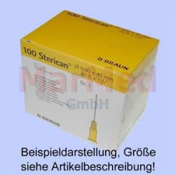 Kanyla STERICAN B.Braun Insulin, 0,3 x 12 mm (G30), žlutá, 10 x 100 kusů