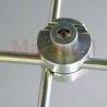 Spojovací prvek Fixateur, nerez ocel, vyvrtaný otvor 3 x 4 mm