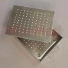 Box sterilizační na oční nástroje, nerez ocel, 90 x 140 x 40 mm, filtr ve víku a dně (vhodné do autoklávu)