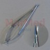 After-cataract scissors Vannas, Tübingen model, 8,5 cm, curved, sharp