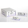 Ethicon Vicryl, V624E, fialová, 2 * 70 cm, 24 ks, USP 3/0 (2 metrické jednotky)
