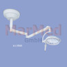 Dr. Mach 120 LED surgical light, ceiling mount model, 40.000 Lux/1 m, 12 LEDs, on/off switch and light intensity control inside