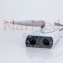 Scaler NSK Varios 350 with 3 tips (Nr. 1, 4, 6), instrument bowl, foot switch and power supply unit