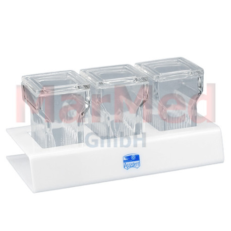 Färbegestell aus Plexiglas® mit 3 St.