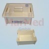 Desinfection bath 390 x 290 x 170 mm, 10 l, with basket insert and lid, 1 pc